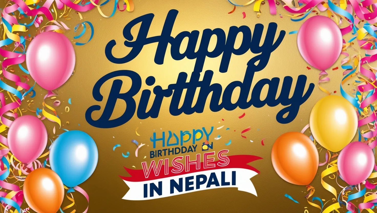 200+ Ultimate Happy Birthday Wishes in Nepali – Inspiring जन्मदिनको शुभकामना