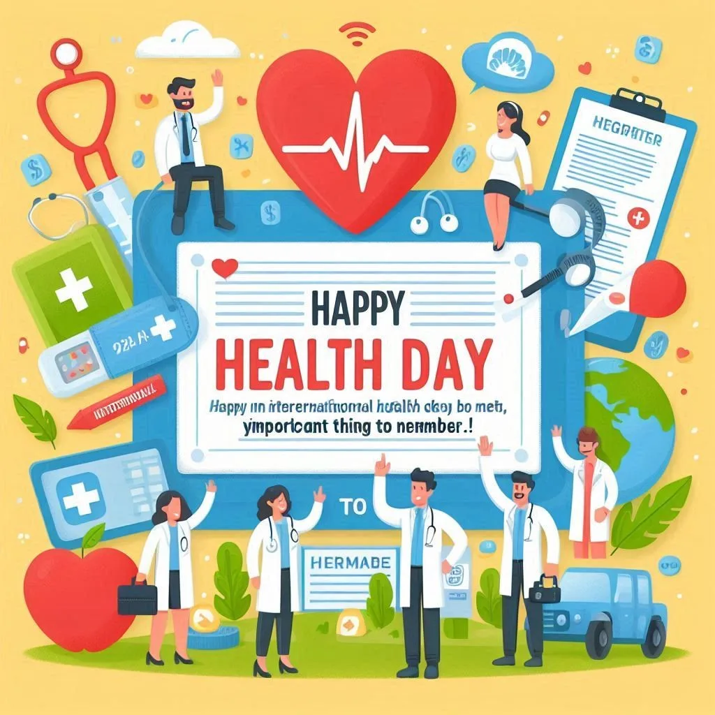 Medical professionals engaging in activities for health day, emphasizing teamwork and dedication to improving public health.