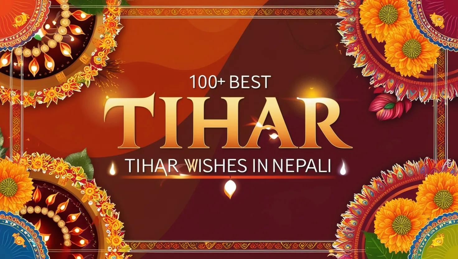 Best Tihar Wishes in Nepali for 2081 | शुभकामना for Tihar Festival