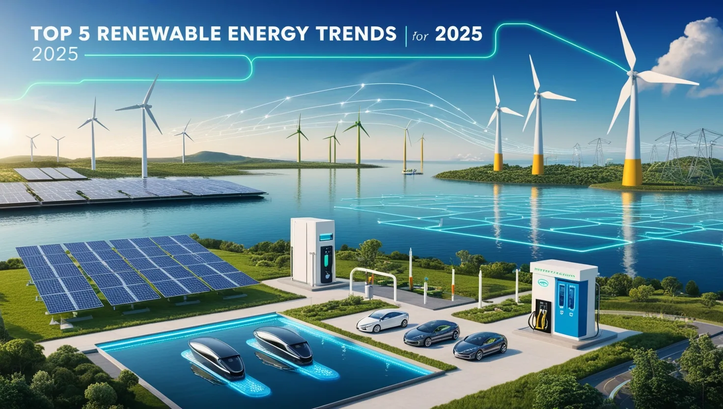 Top 5 Renewable Energy Trends for 2025 A Look Ahead