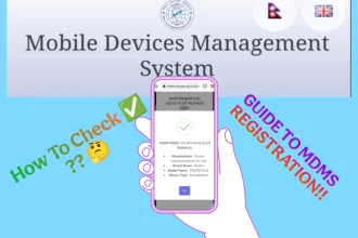 How to Register Your Phone in the Nepal MDMS System guide